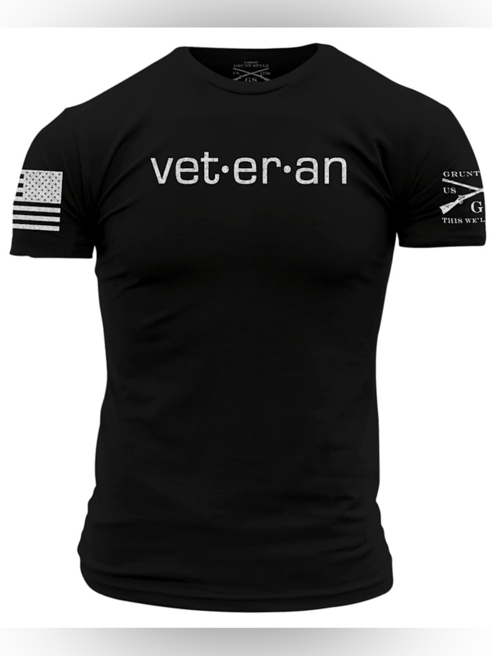 Grunt Style Veteran Graphic Tee Men’s XL